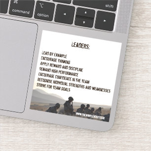 Sticker du Code du leadership de l'Armée