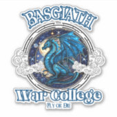 Sticker du Collège de guerre de Basgiath, Sticker  (Devant)