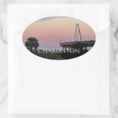 Sticker du coucher de soleil Charleston Cooper Bri (Sac)