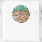 Sticker du cycle de vie du scarabée (Sac)