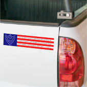 Sticker du drapeau de bataille du général Sherman (Sur camion)