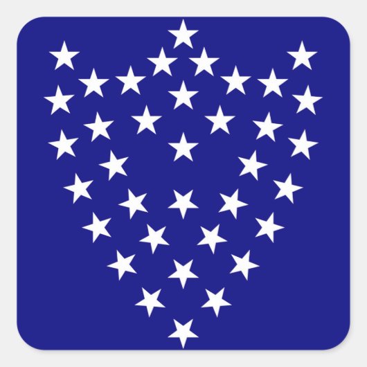 Sticker du drapeau de bataille du général Sherman  (Devant)