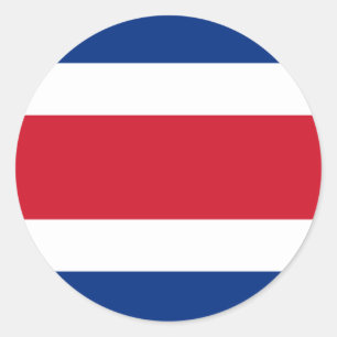Sticker du drapeau du Costa Rica