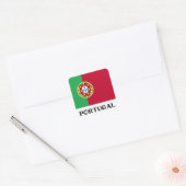 Sticker du drapeau du Portugal (Enveloppe)
