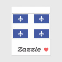 Sticker du drapeau du Québec