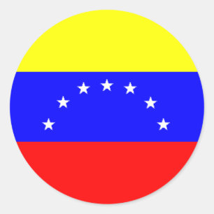 Sticker du drapeau du Venezuela