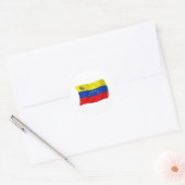 Sticker du drapeau du Venezuela (Enveloppe)