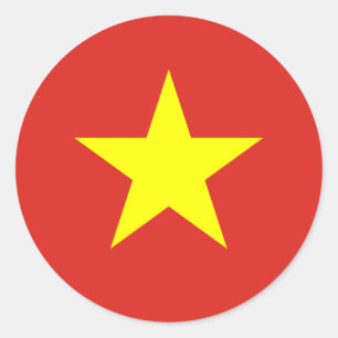 Sticker du drapeau du Vietnam