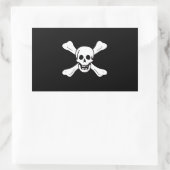Sticker du drapeau pirate de Richard Worley (Sac)