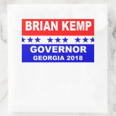 Sticker du gouverneur de Brian Kemp Georgia 2018 (Sac)