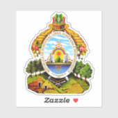 Sticker du Honduras (Feuille)