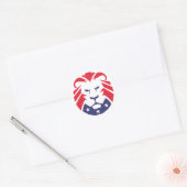 Sticker du Lion des Patriotes (Enveloppe)