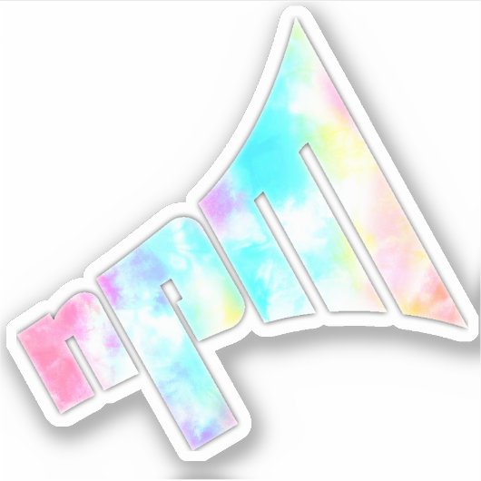 Sticker du logo à Cravate NPM (Devant)