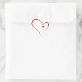 Sticker du logo de Detroit Heart Mittens (Sac)