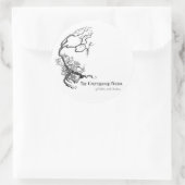 Sticker du logo de l'école Carterhaugh (Cercle) (Sac)