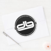 Sticker du logo DEEPBASSNiNE (Enveloppe)
