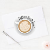 Sticker du logo du café et de la Bible Time (Enveloppe)