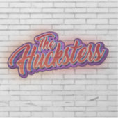 Sticker du logo du groupe Hucksters (Devant)