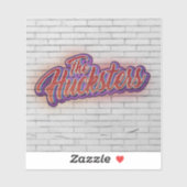 Sticker du logo du groupe Hucksters (Feuille)