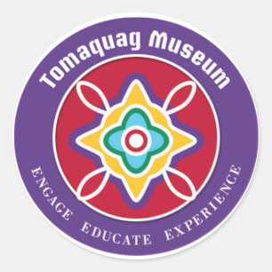 Sticker du logo du musée Tomaquag