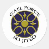 Sticker du logo Gael Force Jiu Jitsu (Devant)