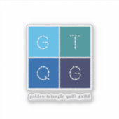 Sticker du logo GTQG (Devant)