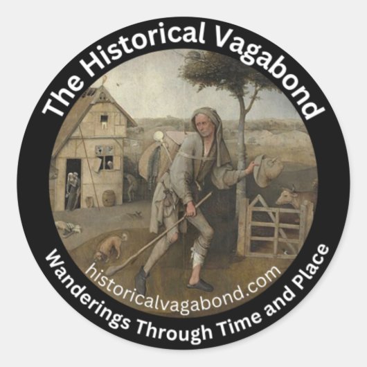 Sticker du logo historique Vagabond (Devant)