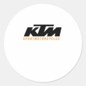 Sticker du logo Ktm2 (Devant)