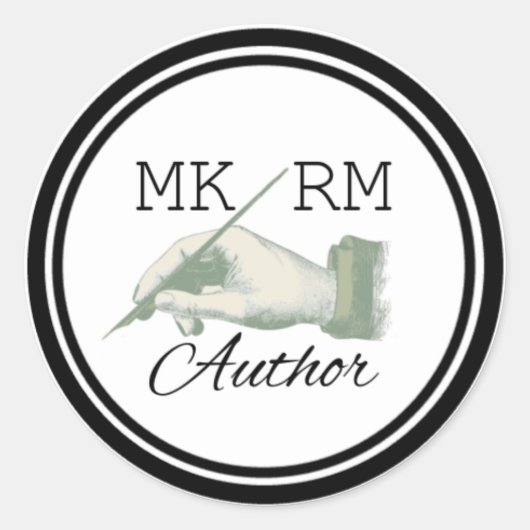 Sticker du logo MKRMAuthor (Devant)