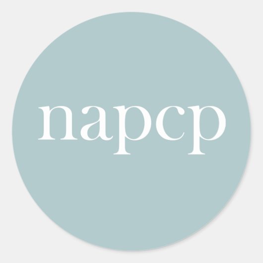 Sticker du logo NAPCP (Devant)