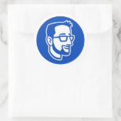 Sticker du logo rond BibleThinker (Sac)