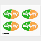 Sticker du logo Team WAMT Thunder (Feuille)