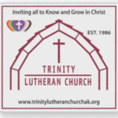 Sticker du logo Trinity (Devant)