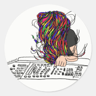 Sticker du logo Waxbabe Bassnectar