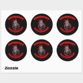 Sticker du logo Zombie Xtoph (Feuille)
