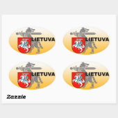 Sticker du Ministère de la Défense de Lituanie ! (Feuille)