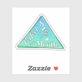 Sticker du mois parfait - août (Feuille)