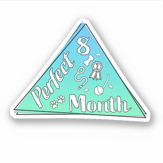 Sticker du mois parfait - août (Devant)