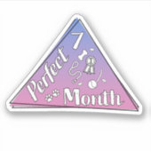 Sticker du mois parfait - Juillet (Devant)