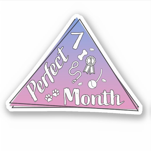 Sticker du mois parfait - Juillet (Devant)