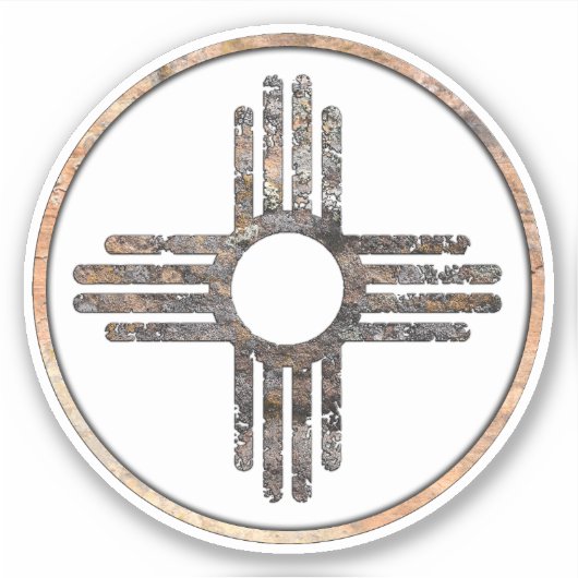 Sticker du Nouveau-Mexique des États-Unis d'Amériq (Devant)