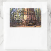 Sticker du parc national de Sequoia (Sac)