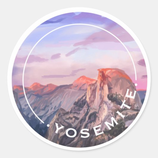 Sticker du parc national Yosemite (Devant)