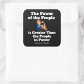 Sticker du pouvoir du peuple (Sac)