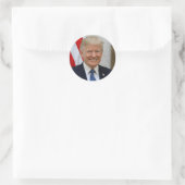 Sticker du président Donald J. Trump (Sac)
