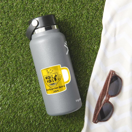 Sticker du prix de participation Wake & Take 2024 (HydroFlask Insitu)