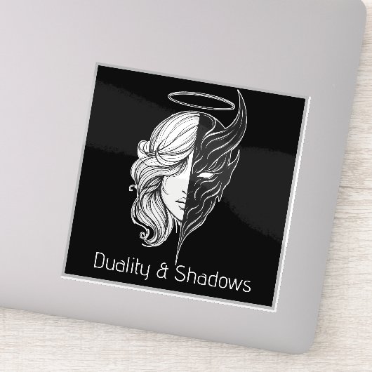 Sticker Duality and Shadow (Détail)