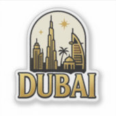 Sticker Dubaï (Devant)