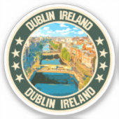 Sticker Dublin (Recto)