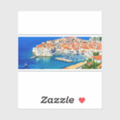Sticker Dubrovnik (Feuille)